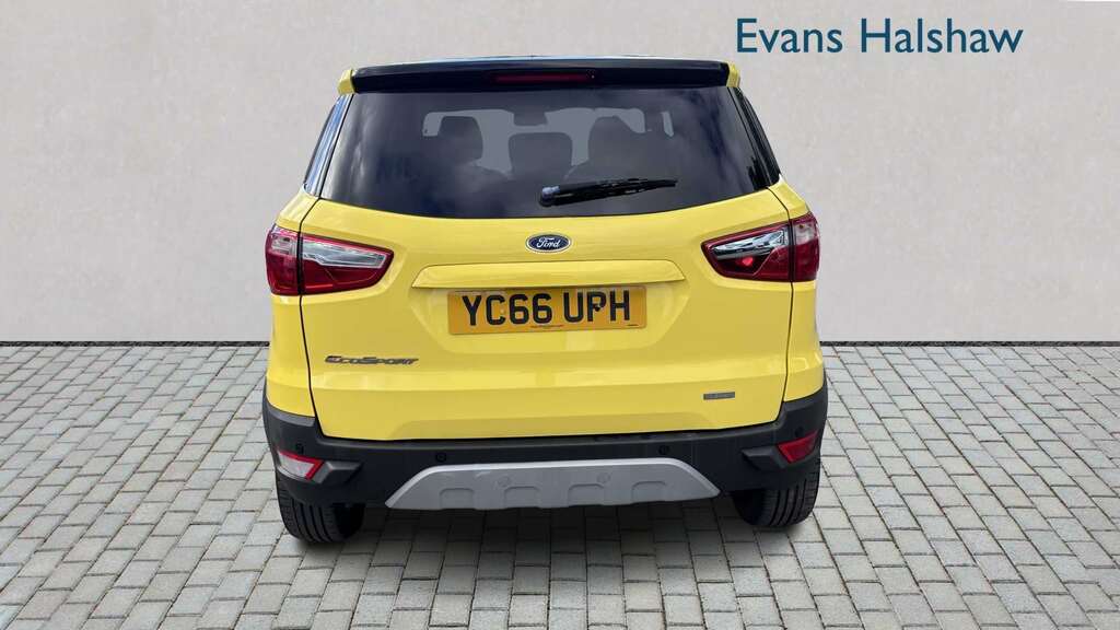 Ford Ecosport 1.0 Ecoboost 140 Titanium S 2016 Yellow #4