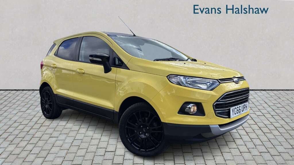Ford Ecosport 1.0 Ecoboost 140 Titanium S 2016 Yellow