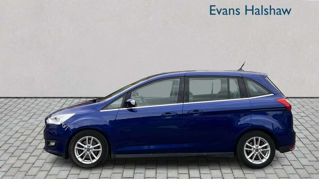Ford Grand C-Max 1.0 Ecoboost Zetec 2017 Blue #4