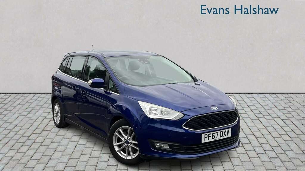 Ford Grand C-Max 1.0 Ecoboost Zetec 2017 Blue