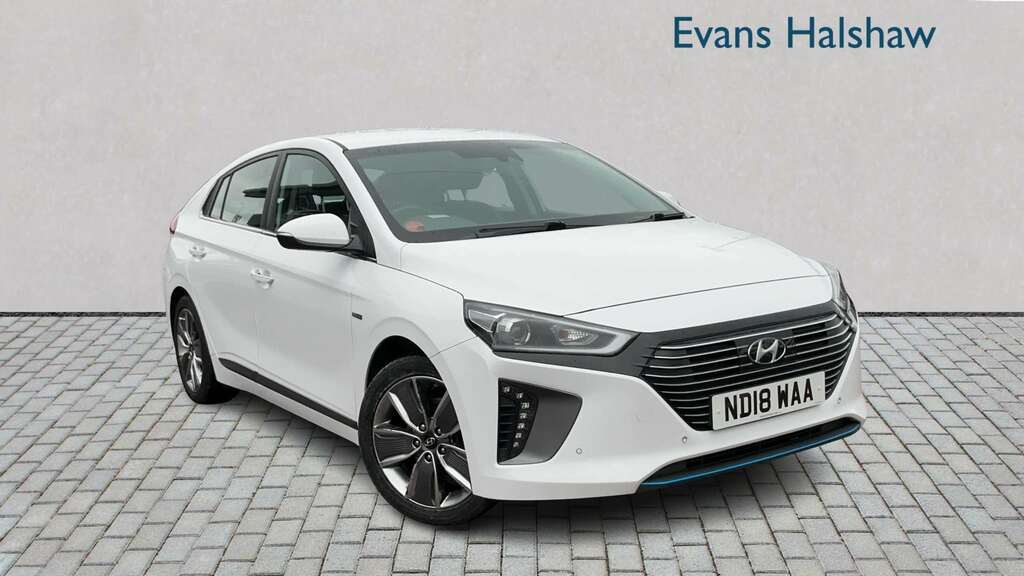 Hyundai Ioniq 1.6 Gdi Hybrid Premium Se Dct 2018 White