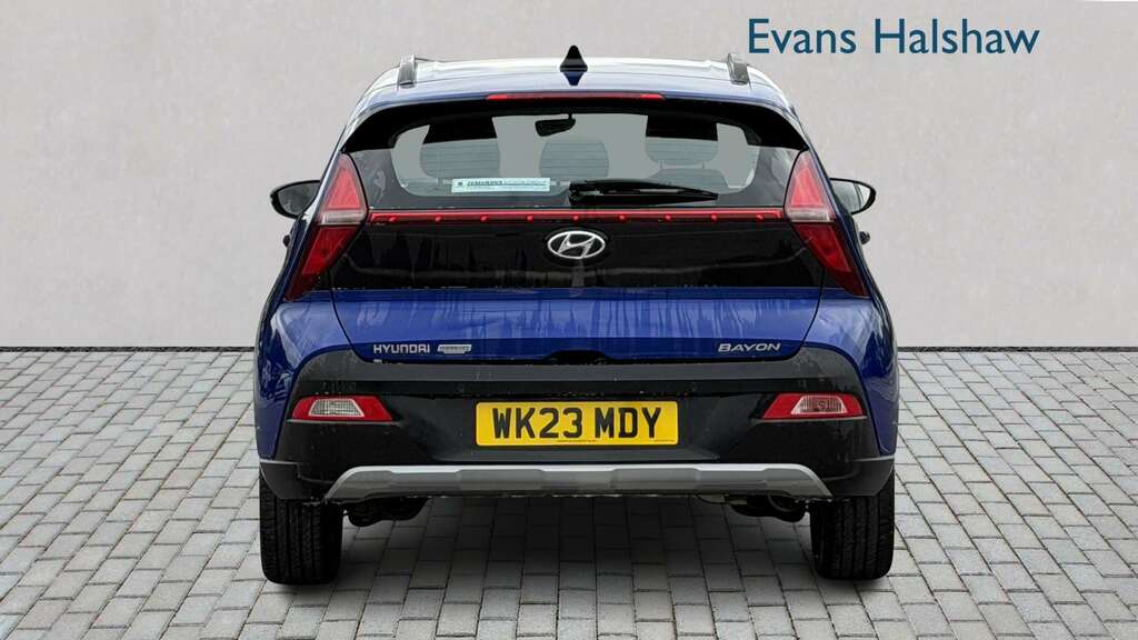 Hyundai Bayon 1.0 Tgdi 48V Mhev Se Connect Dct 2023 Blue #5