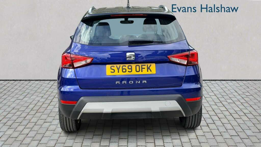 Seat Arona 1.0 Tsi 115 Xcellence Lux Ez Dsg 2019 Blue #4