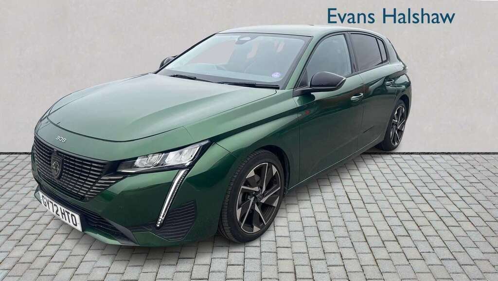 Peugeot 308 1.2 Puretech Allure Premium Eat8 2022 Green #4