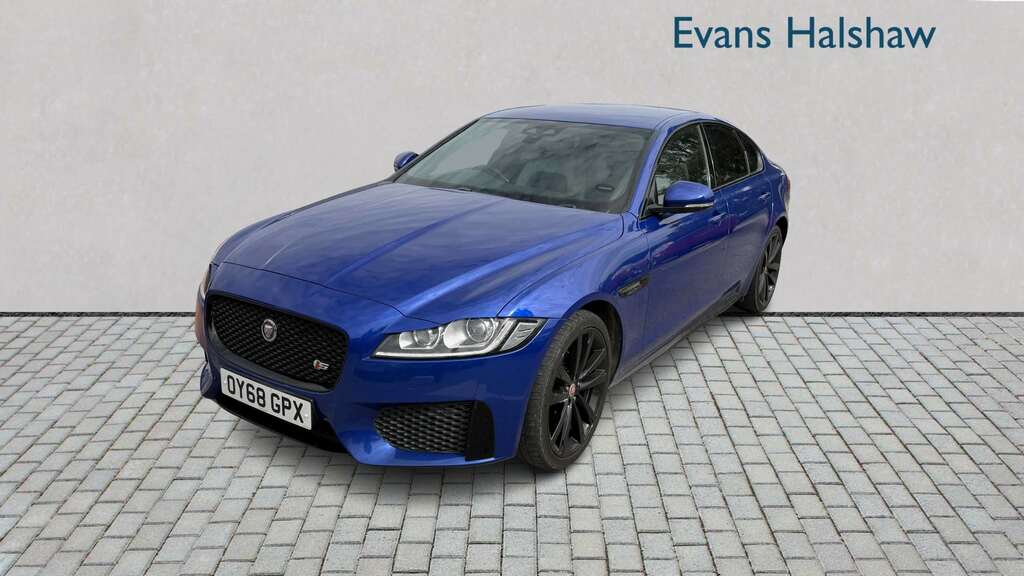 Jaguar XF 3.0D V6 S 2018 Blue #2
