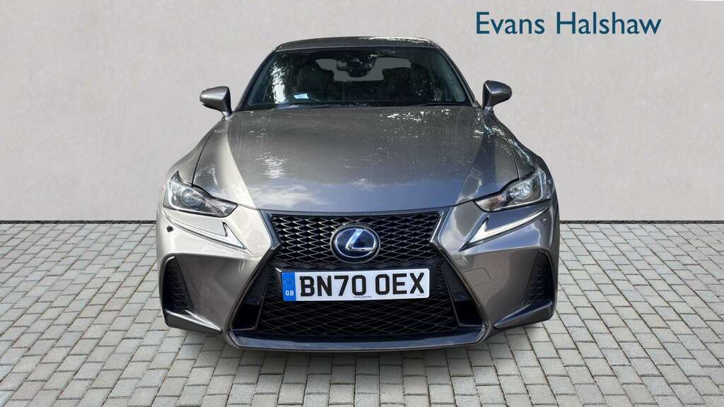 Lexus IS 300H F-sport Cvt Navigation 2020 Brown #5
