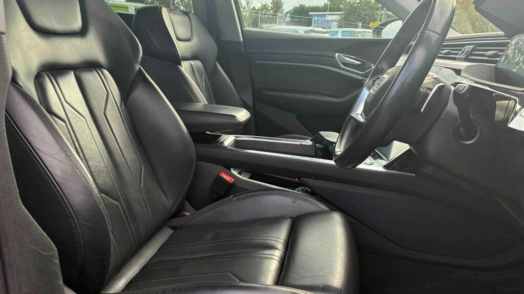Audi E-tron 55 S Line Sportback Quattro 95Kw White #9
