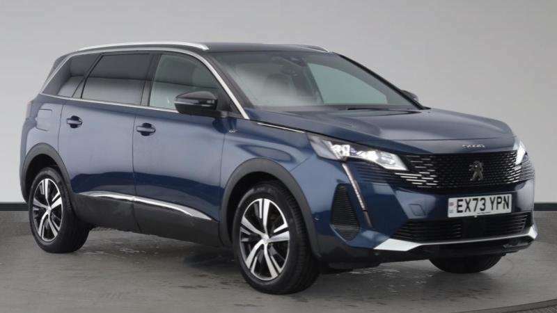 Peugeot 5008 1.5 Bluehdi Gt Eat8 2024 Blue #6