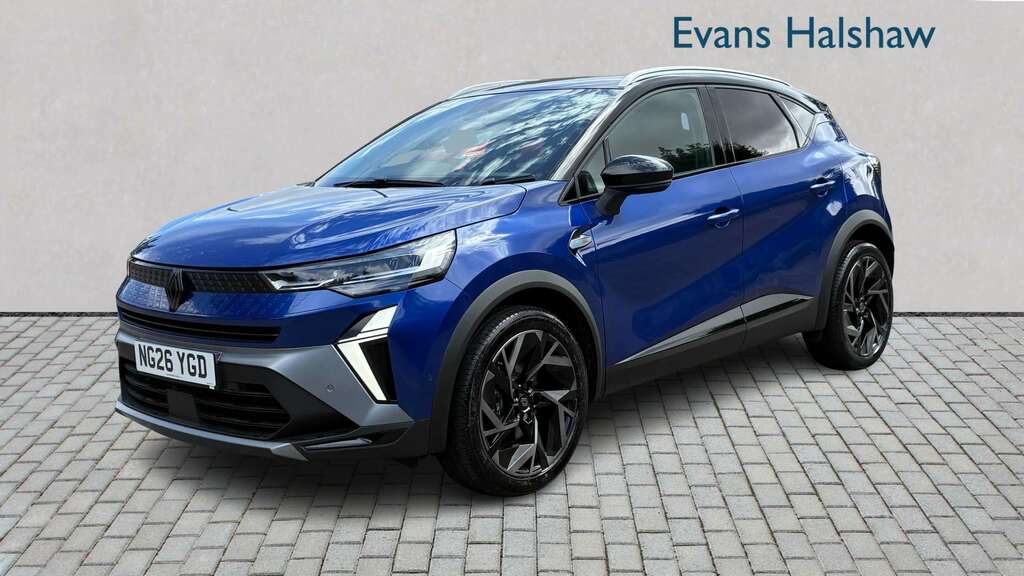 Renault Captur 1.8 E-tech Full Hybrid 160 Esprit Alpine Blue #3