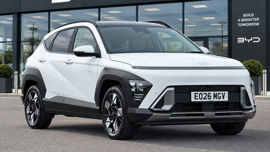 Hyundai Kona 1.6 Hybrid 138 Ultimate Dct 2026 White