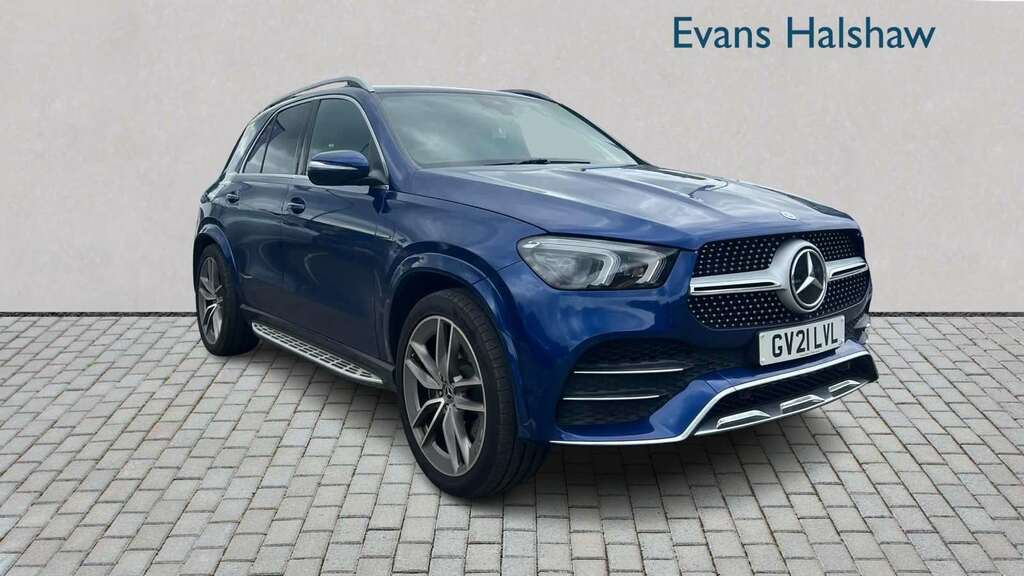Mercedes-Benz GLE Class 350De 4Matic Amg Line Premium 9G-tronic 2021 Blue