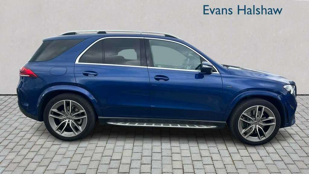Mercedes-Benz GLE Class 350De 4Matic Amg Line Premium 9G-tronic 2021 Blue #4