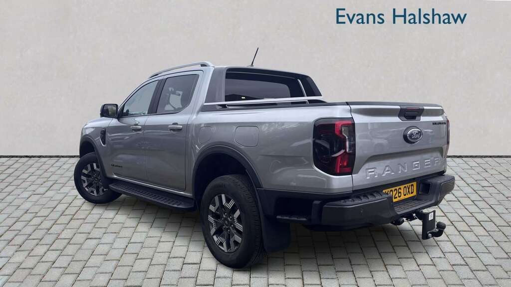 Ford Ranger Pick Up Dcab Wildtrak 2.3 Ecoboost Phev 281 Silver #2