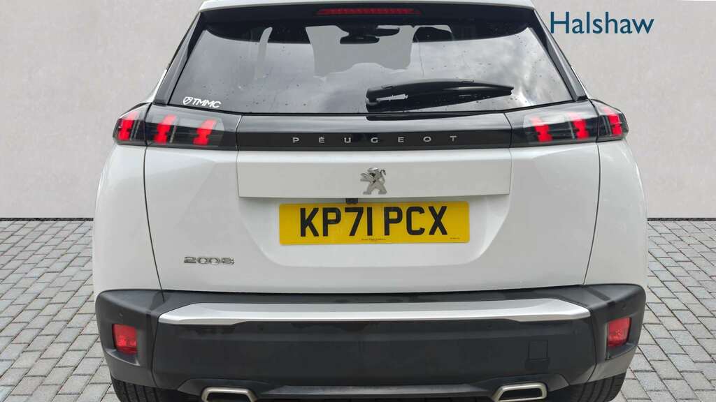 Peugeot 2008 1.2 Puretech 130 Allure Premium Eat8 2021 White #3