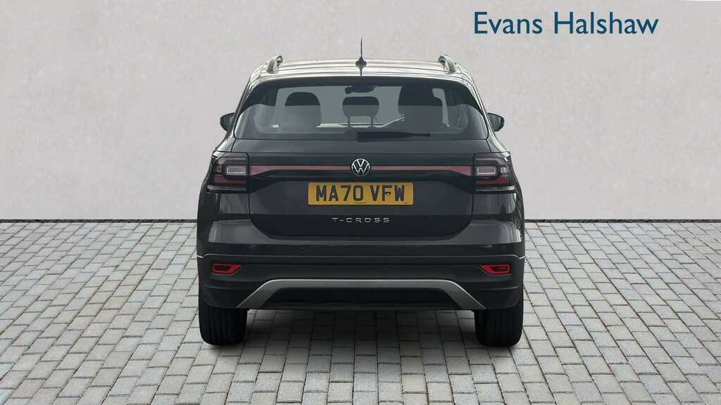 Volkswagen T-Cross 1.0 Tsi 110 Se Dsg 2020 Grey #5