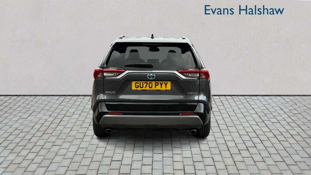 Toyota Rav 4 2.5 Vvt-i Hybrid Dynamic Cvt 2020 Grey #4