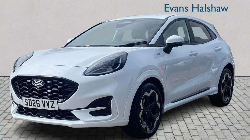 Ford Puma 1.0 Ecoboost Hybrid Mhev St-line X 2026 White #2