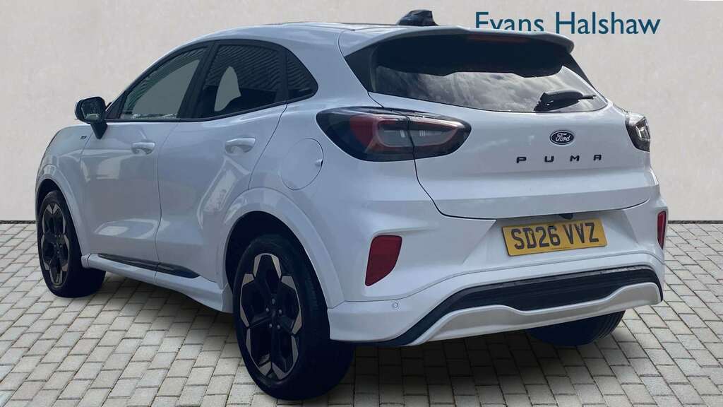 Ford Puma 1.0 Ecoboost Hybrid Mhev St-line X 2026 White #3