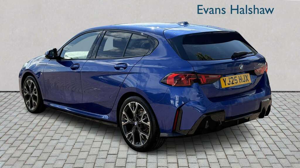 BMW 1 Series 120 M Sport Step 2025 Blue #2