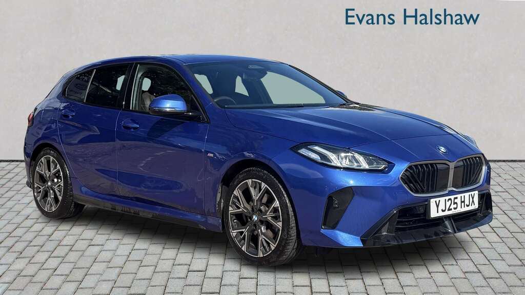 BMW 1 Series 120 M Sport Step 2025 Blue