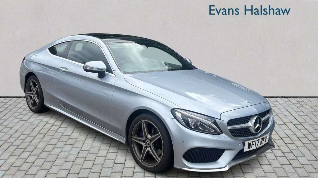 Mercedes-Benz C Class C220d Amg Line Premium 2017 Silver