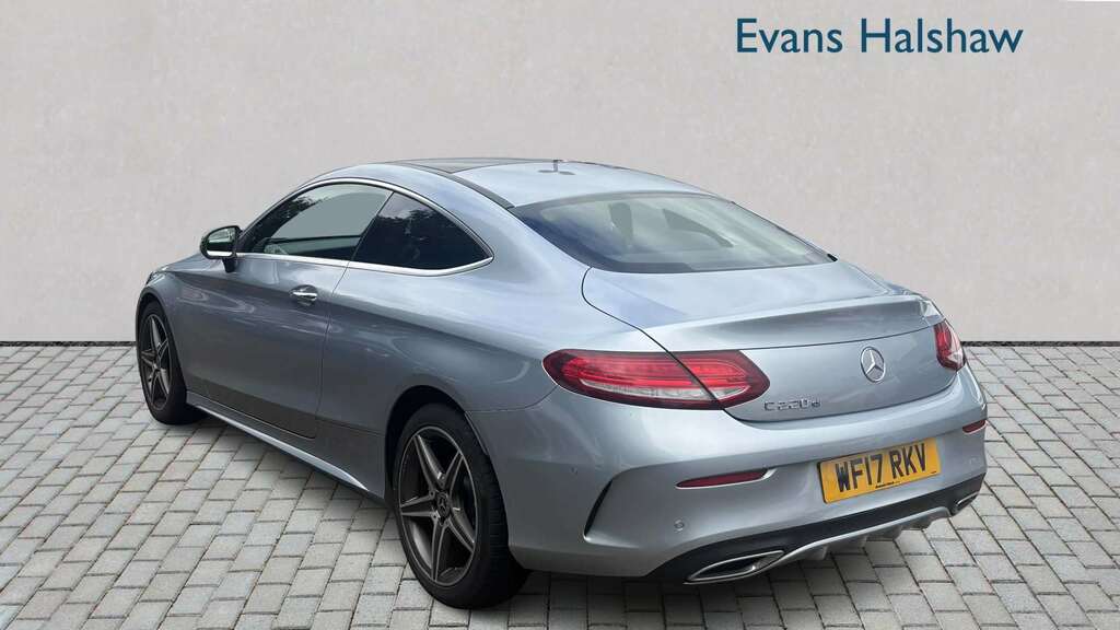 Mercedes-Benz C Class C220d Amg Line Premium 2017 Silver #3