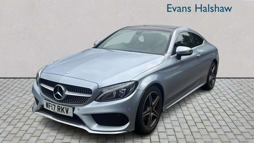 Mercedes-Benz C Class C220d Amg Line Premium 2017 Silver #2