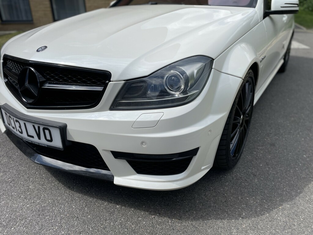 Mercedes-Benz C Class 6.3 C63 V8 Amg 2013 White #5