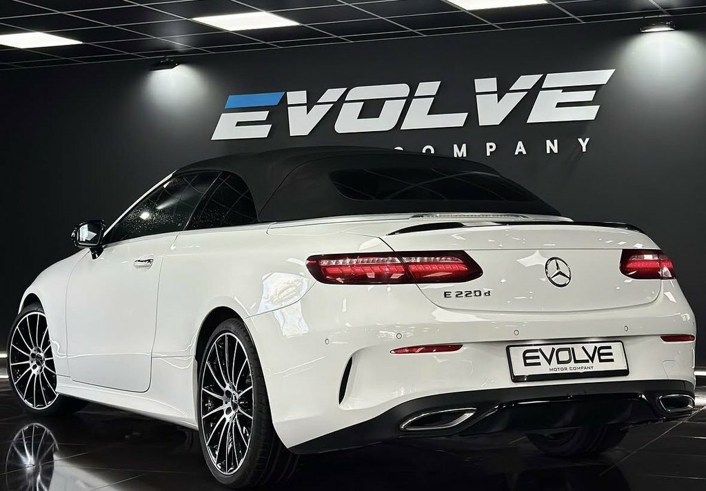 Mercedes-Benz E Class 2L Amg Line Night Edition SJ21BJO White #2