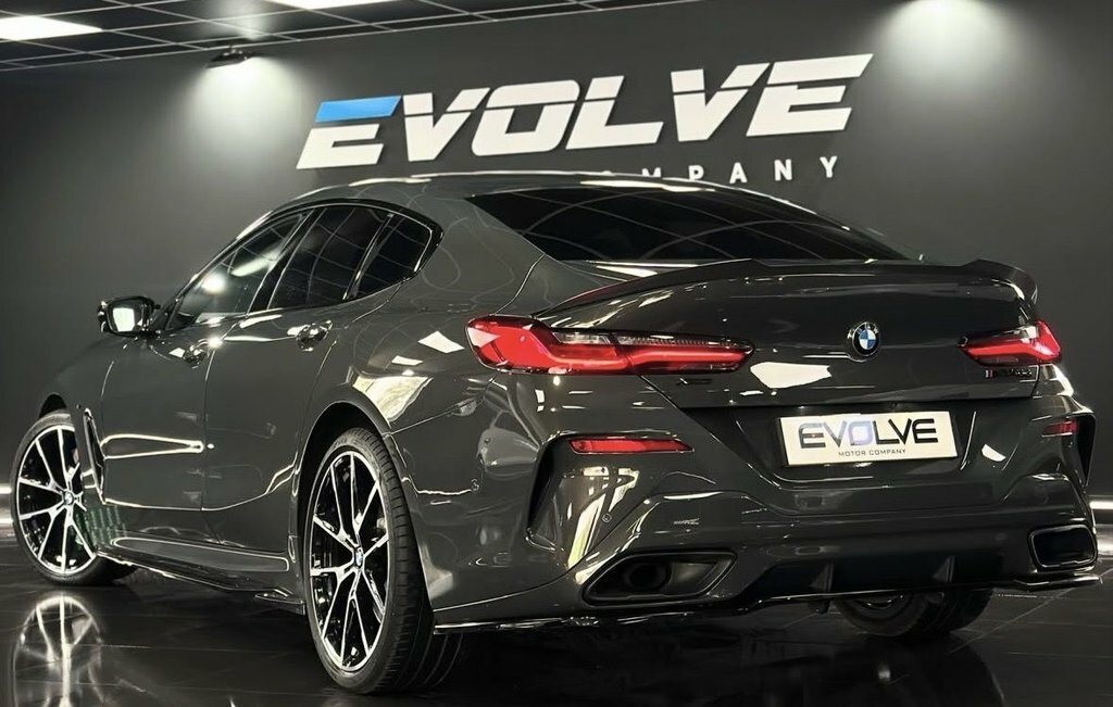 BMW 8 Series Gran Coupe Saloon Grey #2