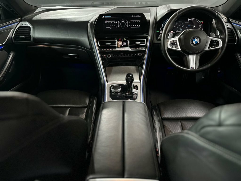 BMW 8 Series Gran Coupe Saloon Grey #3