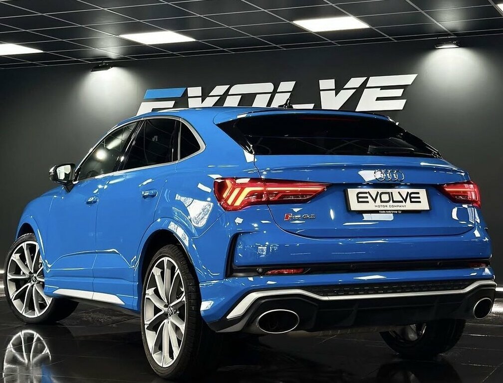 Audi RS Q3 Suv Blue #2
