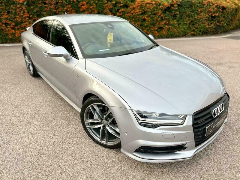 Audi A7 3.0 Tdi V6 Black Silver #5