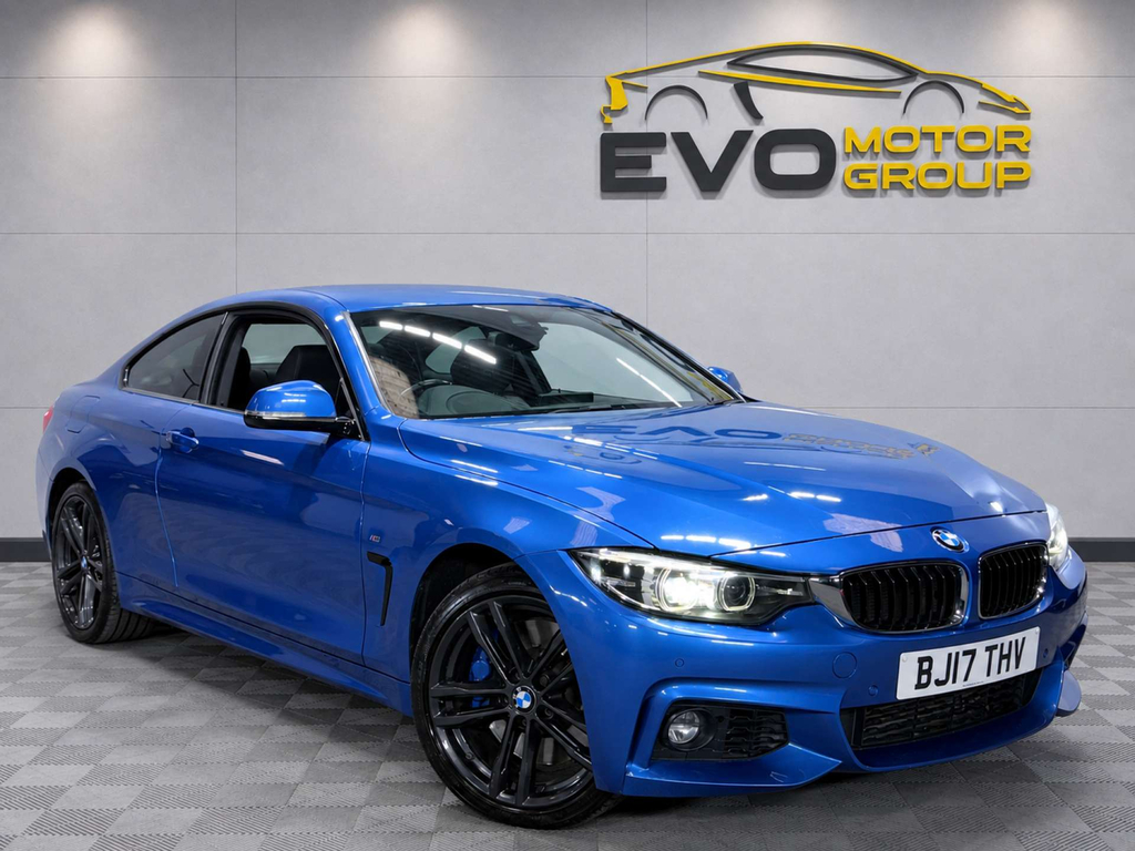 BMW 4 Series Xdrive M Sport 4Wd Blue