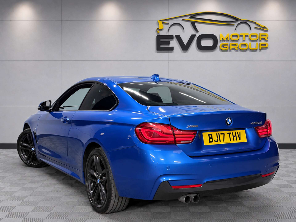 BMW 4 Series Xdrive M Sport 4Wd Blue #2