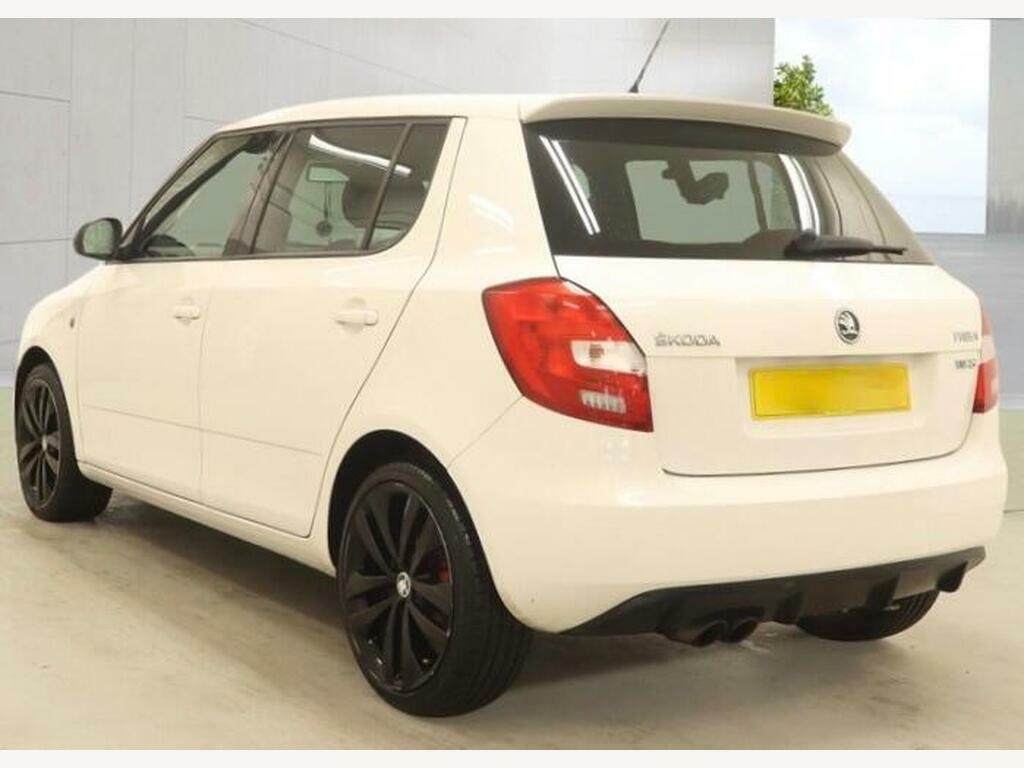 Skoda Fabia 1.4 Tsi Vrs S2000 Dsg Euro 5 White #4