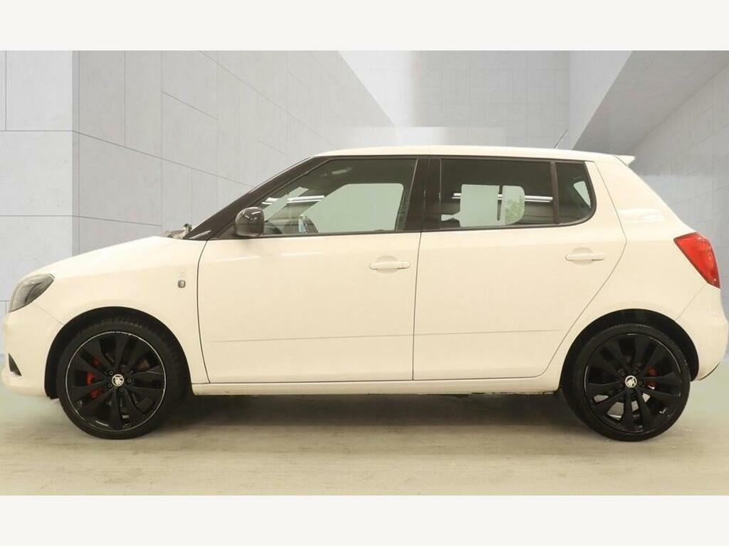 Skoda Fabia 1.4 Tsi Vrs S2000 Dsg Euro 5 White #5