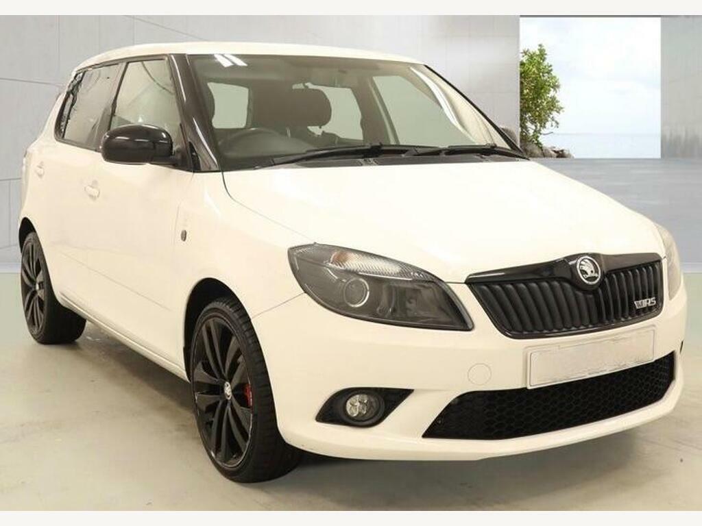 Skoda Fabia 1.4 Tsi Vrs S2000 Dsg Euro 5 White