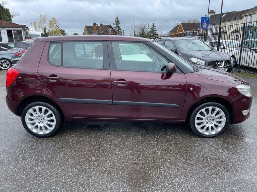 Skoda Fabia Hatchback Red #16