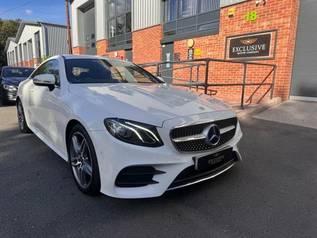 Mercedes-Benz E Class 2017 2.0 E220d Amg Line G-tronic Euro 6 Ss White