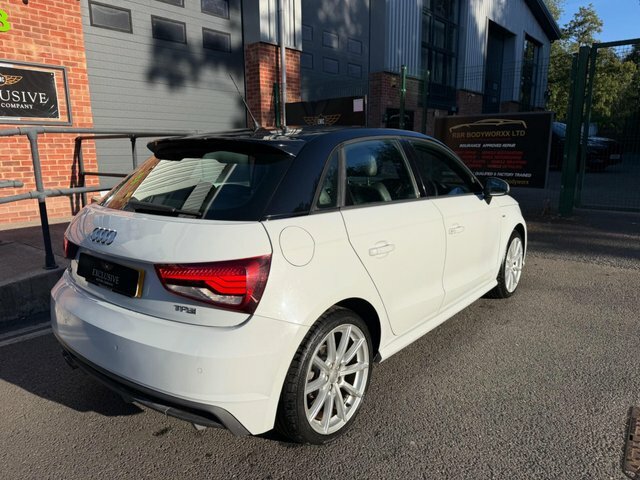 Audi A1 2016 1.4 Tfsi Cod S Line Sportback S Tronic Euro 6 LY16LTF White #4