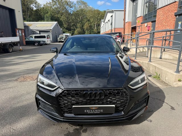 Audi A5 2017 2.0 Tdi S Line S Tronic Euro 6 Ss Black #2
