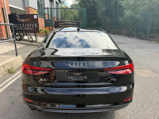 Audi A5 2017 2.0 Tdi S Line S Tronic Euro 6 Ss Black #5