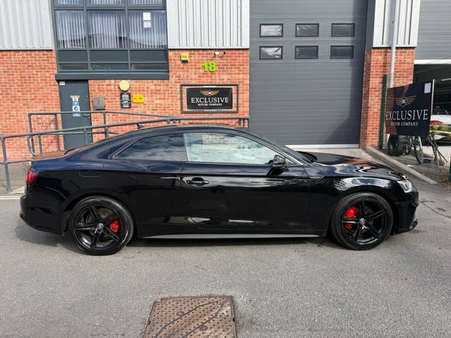 Audi A5 2017 2.0 Tdi S Line S Tronic Euro 6 Ss Black #3
