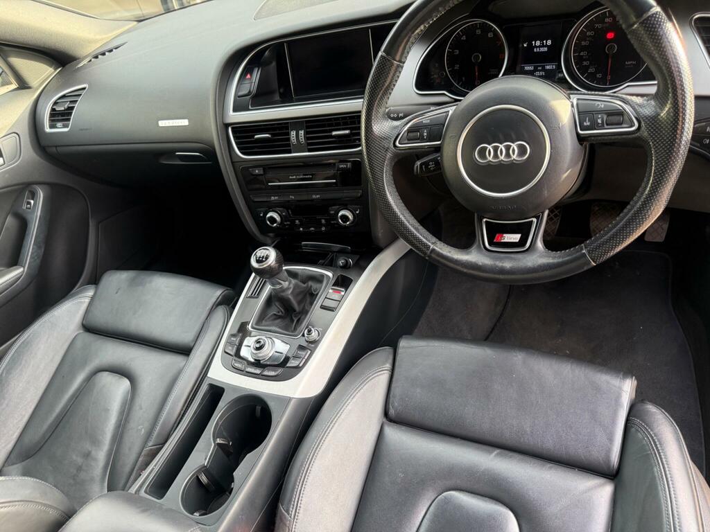 Audi A5 1.8 Tfsi Black Edition Sportback Euro 6 Ss Black #21