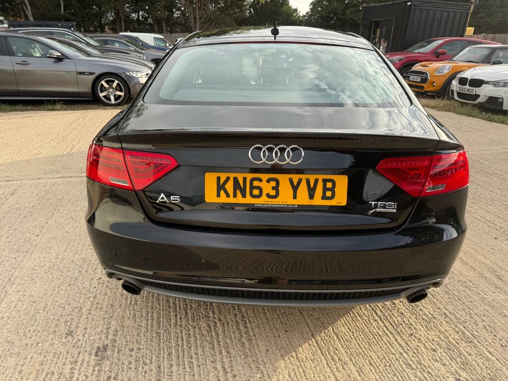 Audi A5 1.8 Tfsi Black Edition Sportback Euro 6 Ss Black #16
