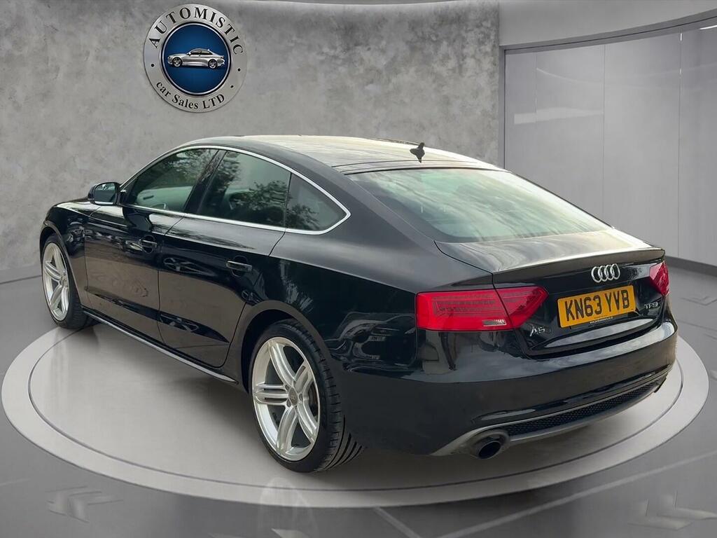 Audi A5 S Line Black #4