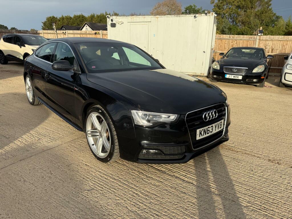 Audi A5 1.8 Tfsi Black Edition Sportback Euro 6 Ss Black #7