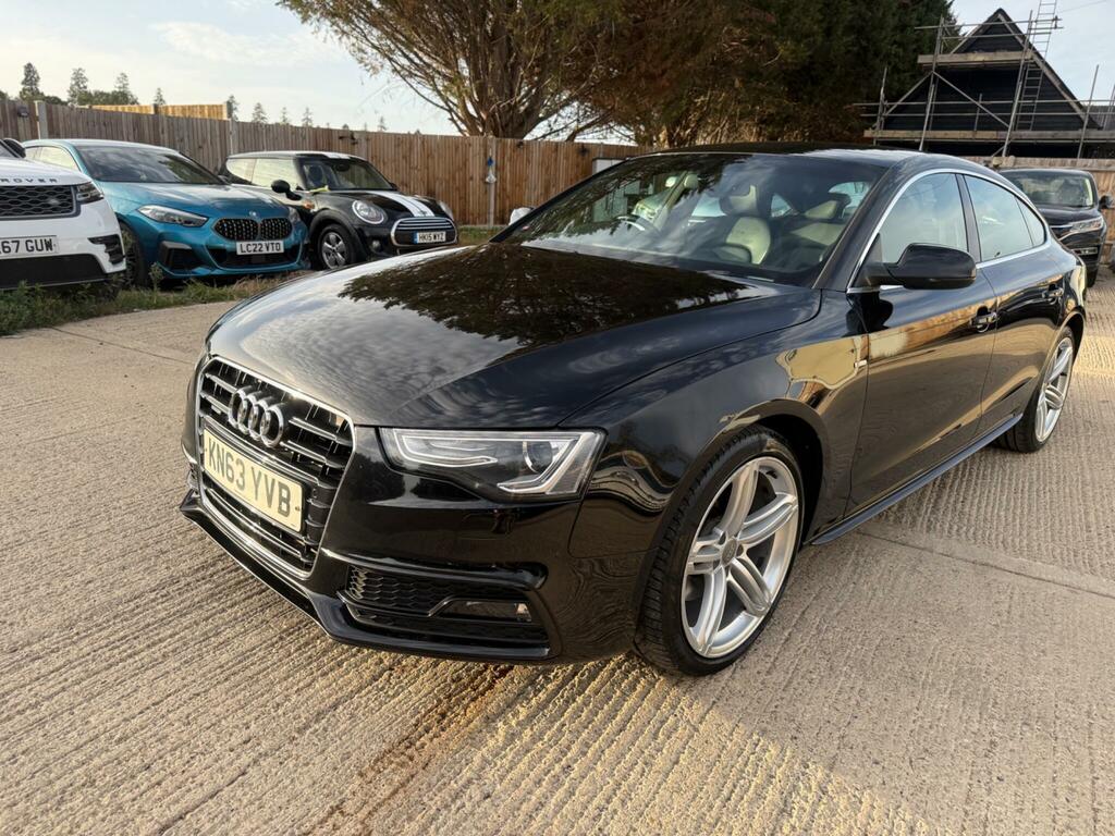 Audi A5 1.8 Tfsi Black Edition Sportback Euro 6 Ss Black #12