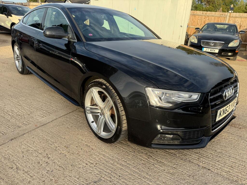 Audi A5 1.8 Tfsi Black Edition Sportback Euro 6 Ss Black #8